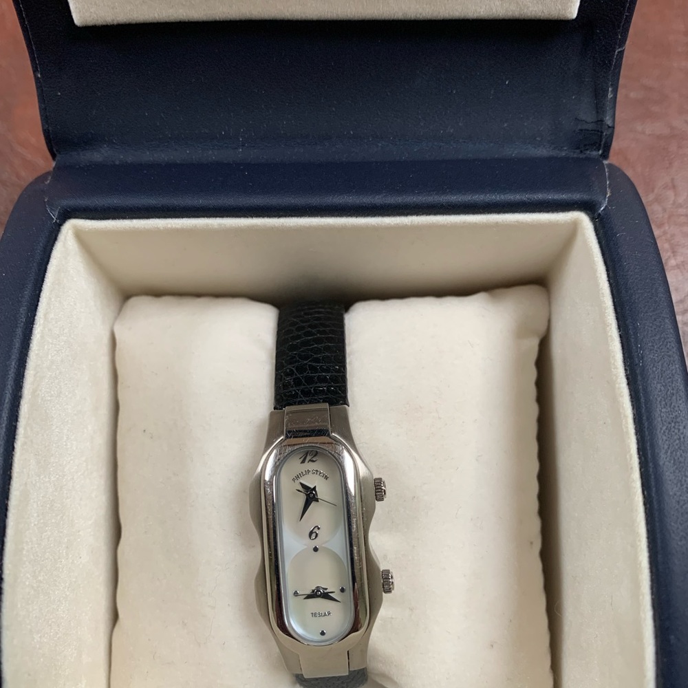 Philip Stein Swiss Stainless Steel MOP